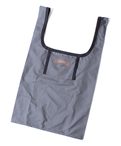 TROVE（トローヴ）の「TROVE / PACKABLE ECO BAG（エコバッグ/サブバッグ・メンズ・グレー/チャコール/パープル・FREE）」の9枚目の写真