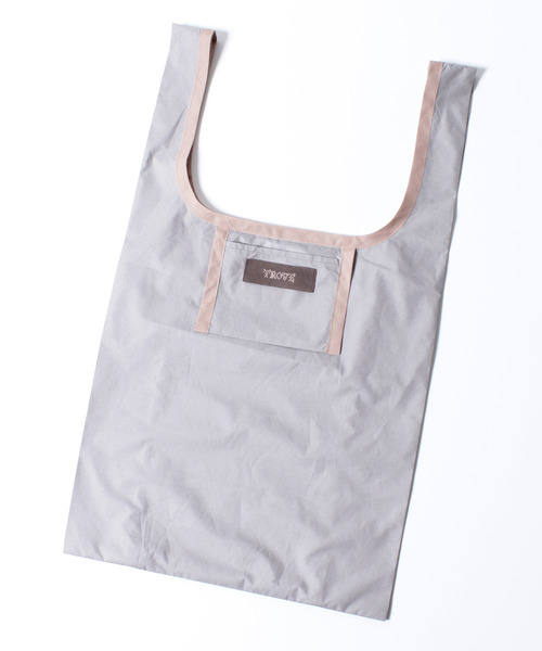 TROVE（トローヴ）の「TROVE / PACKABLE ECO BAG（エコバッグ/サブバッグ・メンズ・グレー/チャコール/パープル・FREE）」の8枚目の写真