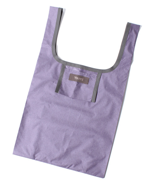 TROVE（トローヴ）の「TROVE / PACKABLE ECO BAG（エコバッグ/サブバッグ・メンズ・グレー/チャコール/パープル・FREE）」の6枚目の写真