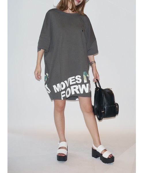 one way（ワンウェイ）の「MOVESNOTTワンピ（ワンピース・レディース・ホワイト/ベージュ/ブラック/ライトブルー/ブラック系その他/カーキ・FREE）」の13枚目の写真