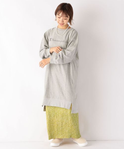 Champion チャンピオン のファッション ワンピース Champion リバースウィーブ セール ワンピース ワンピース