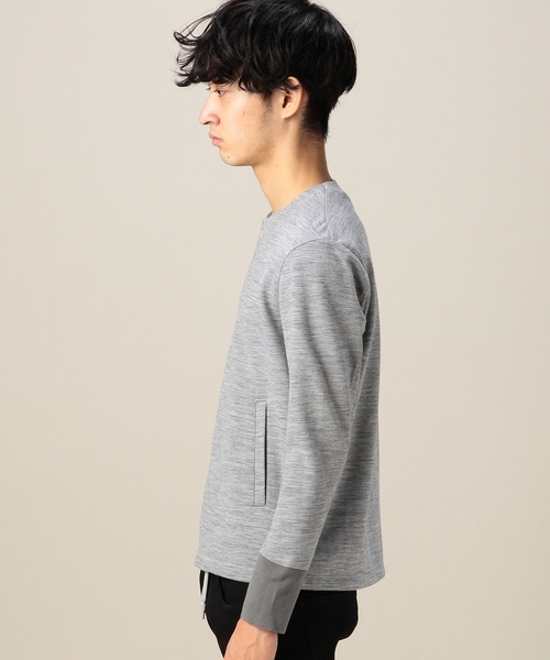 MONKEY TIME(モンキータイム)の「MT W/N ポンチ ノーカラー ブルゾン ◆(カーディガン/ボレロ・メンズ・ブラック/グレー・LARGE/X-LARGE/MEDIUM/SMALL)」の7枚目の写真