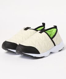 STYLEBLOCK | 撥水キルティングホワイトソール2WAYシューズ(スニーカー)