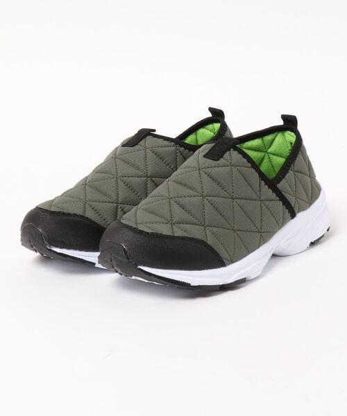 STYLEBLOCK(スタイルブロック)の「撥水キルティングホワイトソール2WAYシューズ(スニーカー・メンズ・カーキ/ベージュ/ブラック・25.0cm/25.5cm/26.5cm/26.0cm/27.0cm/28.0cm)」の3枚目の写真