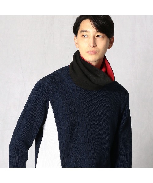 セール リバーシブルネックウォーマー ネックウォーマー スヌード Comme Ca Men コムサメン のファッション通販 Zozotown