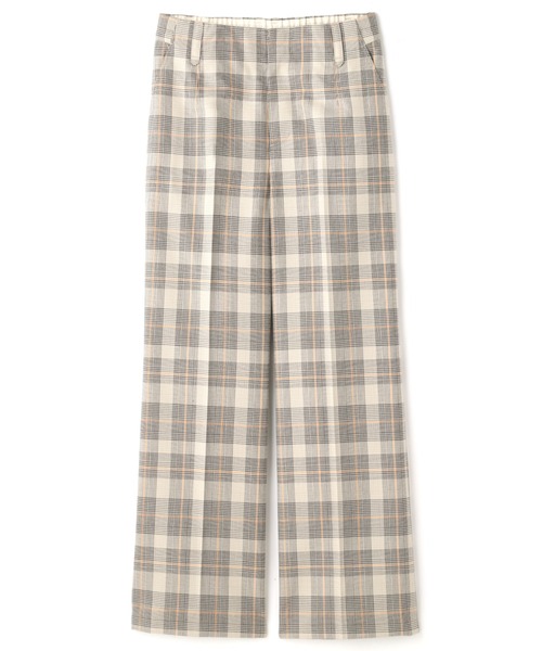 human woman（ヒューマンウーマン）の「先染めチェックパンツ（その他パンツ・レディース・チャコールグレー・MEDIUM/SMALL）」の8枚目の写真