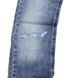 DIESEL THAVAR-NE JOGG 34 ディーゼル ジョグジーンズ 青 DIESEL（ディーゼル）の「JOG JEANS ダメージ リペア スウェット