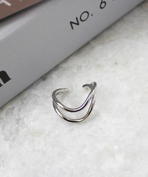 MODE ROBE | ダブルラインウェーブリング　12号 リング(リング)