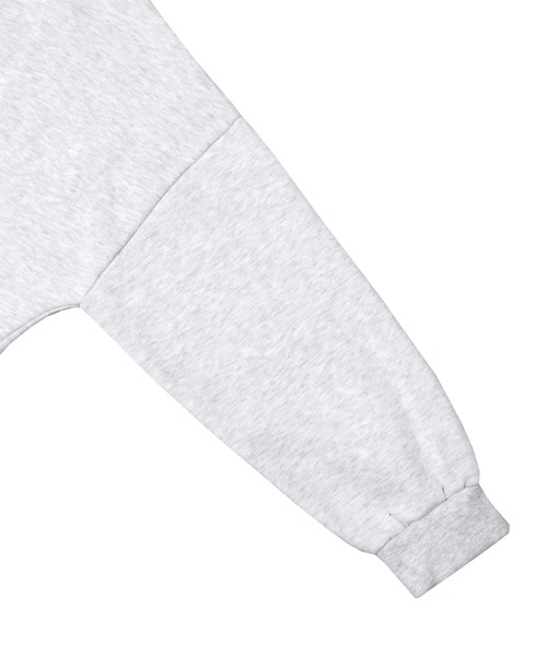 Figments（フィグメンツ）の「クロップドプリントスウェット（スウェット・レディース・ブラック/グレー・FREE）」の9枚目の写真