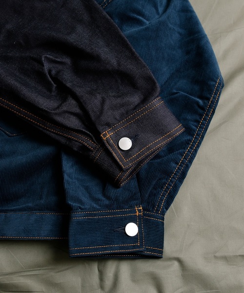 JieDa SWITCHING DENIM JACKET デニムジャケット JieDa - SWITCHING DENIM JK/デニムジャケット/ブラック | NapsNote