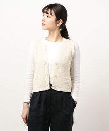 Bshop（ビショップ）の「【MONICA CORDERA】ケーブルニット