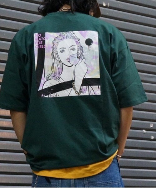 セール トップス イラストプリントtシャツ Isayamax Tシャツ カットソー Back Back Back Number バックナンバー のファッション Number
