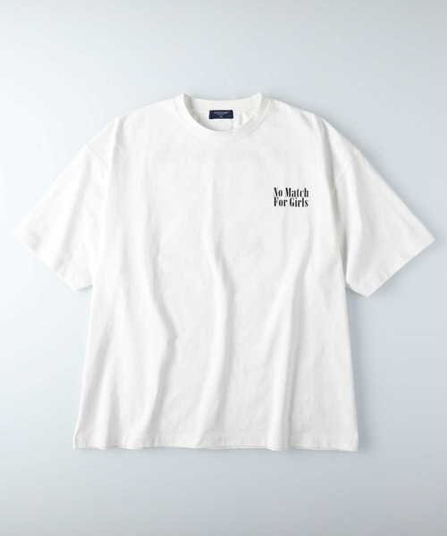 BACK NUMBER（バックナンバー）の「【BACK NUMBER】イラストプリントTシャツ(ISAYAMAX)（Tシャツ/カットソー・メンズ・ベージュ/ブラック/ホワイト/ピンク/グリーン/グレー・L/M/XL）」の20枚目の写真