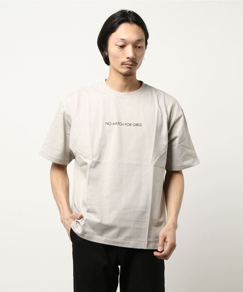 BACK NUMBER（バックナンバー）の「【BACK NUMBER】イラストプリントTシャツ(ISAYAMAX)（Tシャツ/カットソー・メンズ・ベージュ/ブラック/ホワイト/ピンク/グリーン/グレー・L/M/XL）」の16枚目の写真