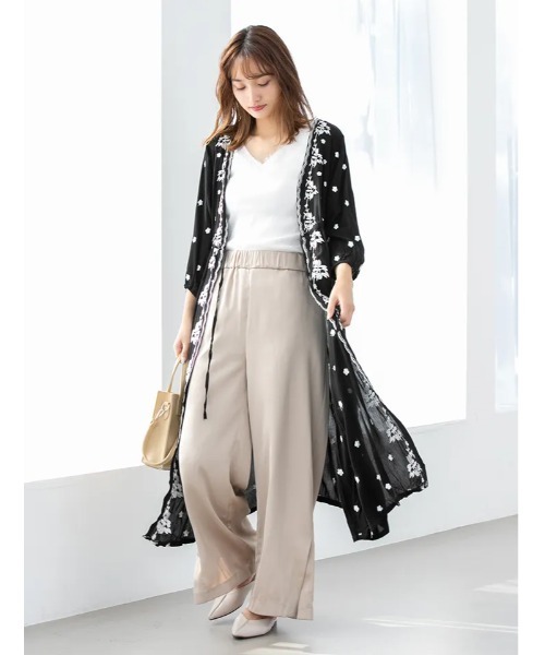 Vネックレースニットタンクトップ（キャミソール）｜fifth