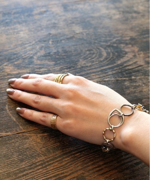 IOSSELLIANI（イオッセリアーニ）の「Iosselliani/CLASSIC COLLECTION Sabbia 6連リング（リング・レディース・ゴールド・7/6/8/4/5）」の2枚目の写真