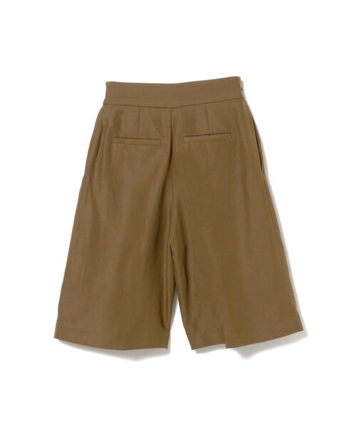 Ray BEAMS(レイビームス)の「Ray BEAMS / 1タック ワイド ハーフパンツ(その他パンツ・レディース・ベージュ/ダークブラウン・0/1)」の19枚目の写真