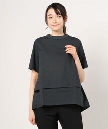 TIGRE BROCANTE | TIGRE BROCANTE/ティグルブロカンテ　ブロードリブレイヤーブラウス(シャツ/ブラウス)
