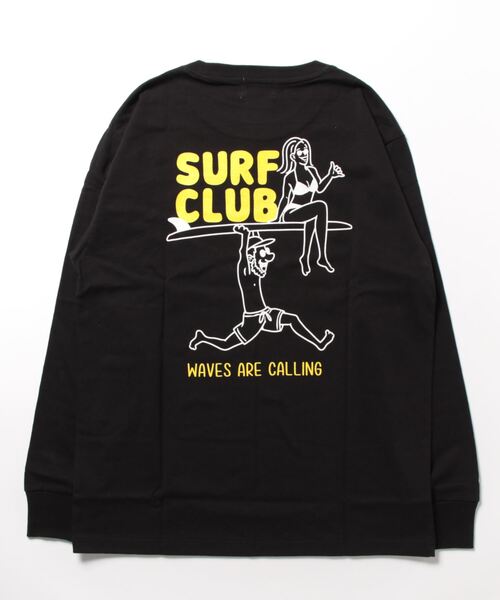 B.I.D.（ビーアイディー）の「《RDS》サーフデザインバックプリントT（Tシャツ/カットソー・レディース・グレー/ブラック/ホワイト・MEDIUM/LARGE）」の5枚目の写真