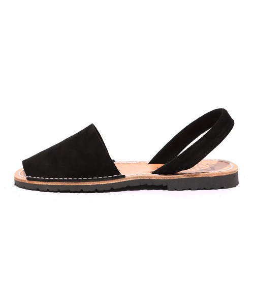 ROOPTOKYO（ループトウキョウ）の「SLADAN/スラダン SUEDE SANDALS スエード レザー サンダル フラットサンダル（サンダル・メンズ・ブラック/ベージュ/ブラウン・36/37）」の4枚目の写真