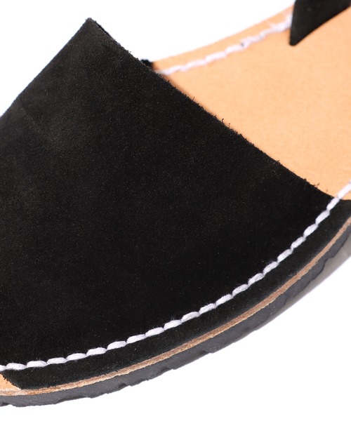 ROOPTOKYO（ループトウキョウ）の「SLADAN/スラダン SUEDE SANDALS スエード レザー サンダル フラットサンダル（サンダル・メンズ・ブラック/ベージュ/ブラウン・36/37）」の8枚目の写真