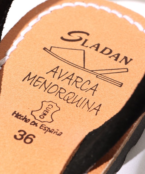 ROOPTOKYO（ループトウキョウ）の「SLADAN/スラダン SUEDE SANDALS スエード レザー サンダル フラットサンダル（サンダル・メンズ・ブラック/ベージュ/ブラウン・36/37）」の10枚目の写真