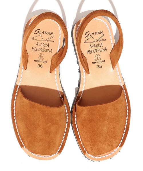 ROOPTOKYO（ループトウキョウ）の「SLADAN/スラダン SUEDE SANDALS スエード レザー サンダル フラットサンダル（サンダル・メンズ・ブラック/ベージュ/ブラウン・36/37）」の15枚目の写真