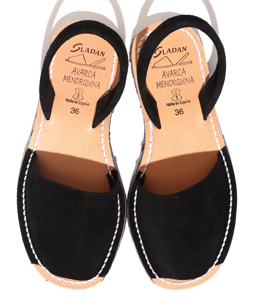 ROOPTOKYO（ループトウキョウ）の「SLADAN/スラダン SUEDE SANDALS スエード レザー サンダル フラットサンダル（サンダル・メンズ・ブラック/ベージュ/ブラウン・36/37）」の14枚目の写真