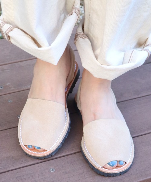 ROOPTOKYO（ループトウキョウ）の「SLADAN/スラダン SUEDE SANDALS スエード レザー サンダル フラットサンダル（サンダル・メンズ・ブラック/ベージュ/ブラウン・36/37）」の20枚目の写真