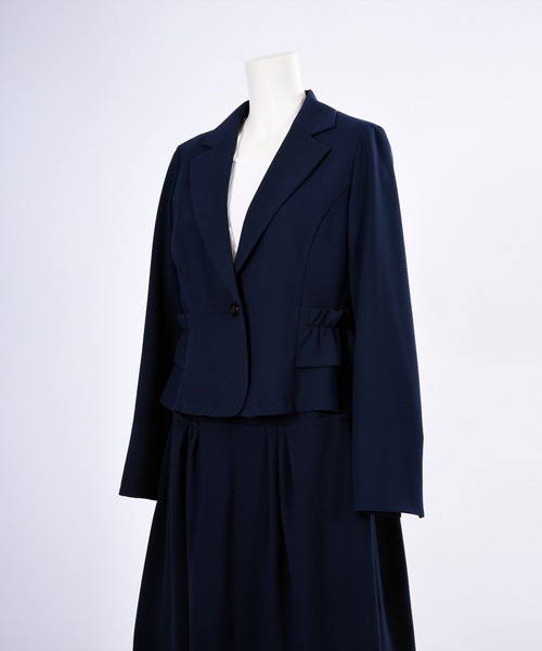 Dear Princess（ディアプリンセス）の「ミニヨンジェラート　テーラードジャケット（テーラードジャケット・レディース・ホワイト/ネイビー・MEDIUM/SMALL）」の9枚目の写真