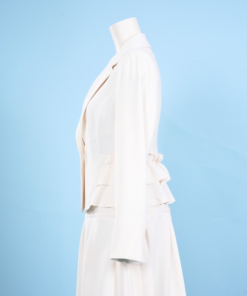 Dear Princess（ディアプリンセス）の「ミニヨンジェラート　テーラードジャケット（テーラードジャケット・レディース・ホワイト/ネイビー・MEDIUM/SMALL）」の21枚目の写真