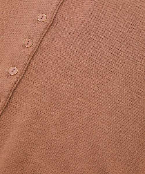 NIMES（ニーム）の「コンパクトスピン ボタンカーディガン（ニット/セーター・レディース・ベージュ/パープル/ミント/ブラック・99）」の10枚目の写真