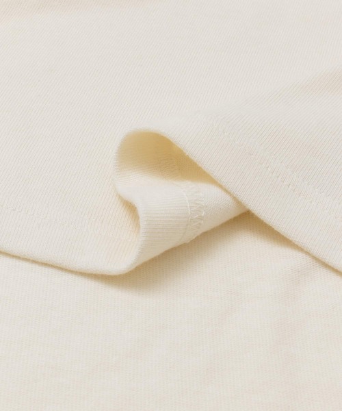 ITEMS URBANRESEARCH(アイテムズ アーバンリサーチ)の「USAコットン 袖配色 長袖Tシャツ(Tシャツ/カットソー・メンズ・オフホワイト/ブラック・MEDIUM/LARGE)」の12枚目の写真