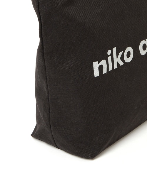 niko and...（ニコアンド）の「[WEB限定]ニコロゴトートバッグ2WAY（トートバッグ・レディース・ホワイト/ブラック・FREE）」の18枚目の写真