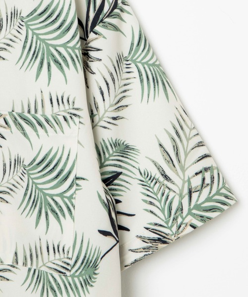 WEGO（ウィゴー）の「WEGO/オーバーハーフスリーブシャツ（シャツ/ブラウス・レディース・ベージュ/ホワイト/アイボリー/オレンジ/グリーン系その他/その他1/その他2/ブラック系その他・FREE）」の9枚目の写真