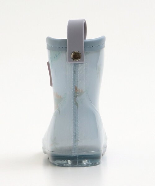 apres les cours（アプレレクール）の「きょうりゅう柄レインシューズ（レインシューズ・キッズ・サックスブルー・15 /16/18/17/14/19）」の5枚目の写真