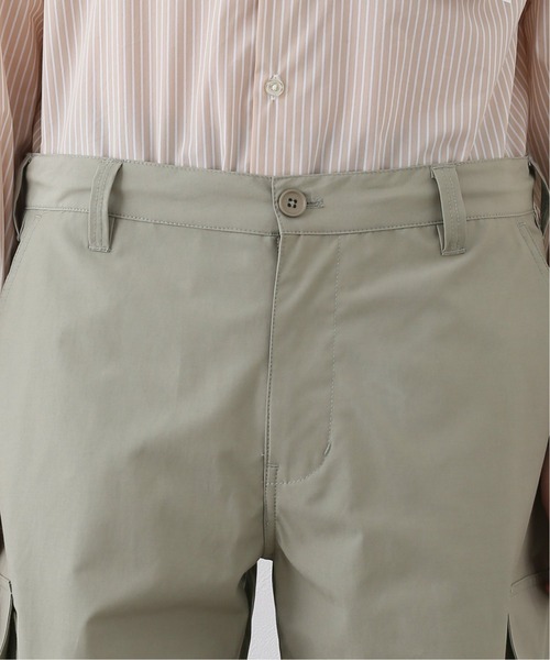 417 EDIFICE(フォーワンセブンエディフィス)の「【BIG SHIRTS / ビックシャツ】 カーゴショーツ(カーゴパンツ・メンズ・ブラック/グリーン・MEDIUM/LARGE)」の7枚目の写真