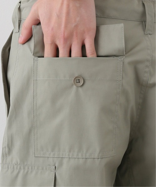 417 EDIFICE(フォーワンセブンエディフィス)の「【BIG SHIRTS / ビックシャツ】 カーゴショーツ(カーゴパンツ・メンズ・ブラック/グリーン・MEDIUM/LARGE)」の9枚目の写真