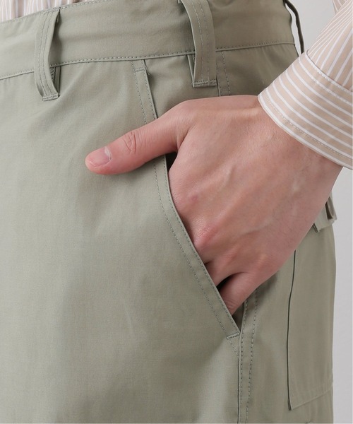 417 EDIFICE(フォーワンセブンエディフィス)の「【BIG SHIRTS / ビックシャツ】 カーゴショーツ(カーゴパンツ・メンズ・ブラック/グリーン・MEDIUM/LARGE)」の11枚目の写真