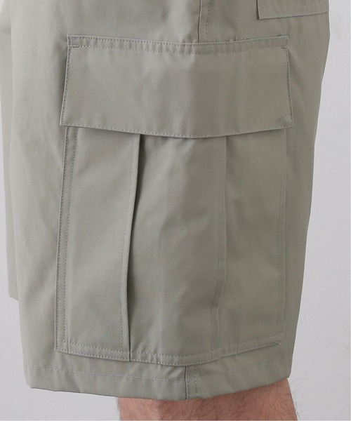 417 EDIFICE(フォーワンセブンエディフィス)の「【BIG SHIRTS / ビックシャツ】 カーゴショーツ(カーゴパンツ・メンズ・ブラック/グリーン・MEDIUM/LARGE)」の12枚目の写真