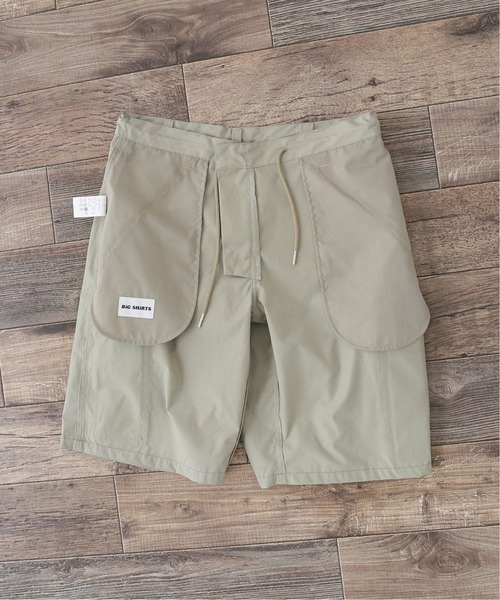 417 EDIFICE(フォーワンセブンエディフィス)の「【BIG SHIRTS / ビックシャツ】 カーゴショーツ(カーゴパンツ・メンズ・ブラック/グリーン・MEDIUM/LARGE)」の17枚目の写真