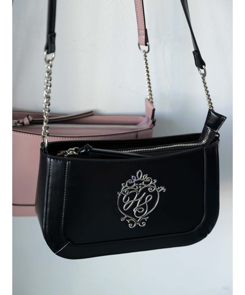 Honey Salon（ハニーサロン）の「エンブレムラウンドショルダーバッグ  