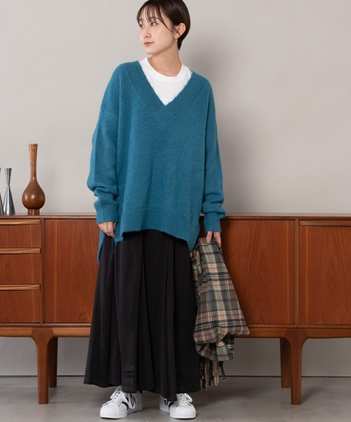 Auntie Rosa Holiday（アンティローザホリデー）の「フレアラインスカート（スカート・レディース・ブラック/ベージュ/ブルー/グリーン・FREE）」の10枚目の写真