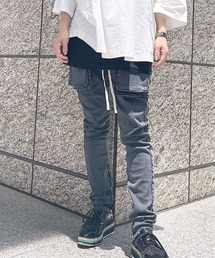 DANKE SCHON | DankeSchon/ダンケシェーン/BIOWASH FLAP PANTS/バイオウォッシュフラップパンツ(その他パンツ)