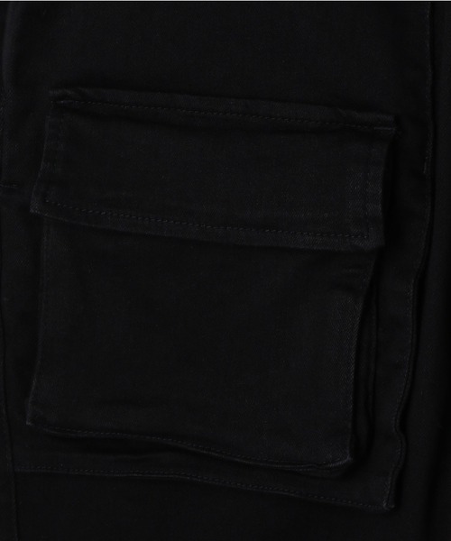 DANKE SCHON（ダンケシェーン）の「DankeSchon/ダンケシェーン/BIOWASH FLAP PANTS/バイオウォッシュフラップパンツ（その他パンツ・レディース・ブラック/グレー・LARGE/MEDIUM/SMALL/X-LARGE）」の9枚目の写真