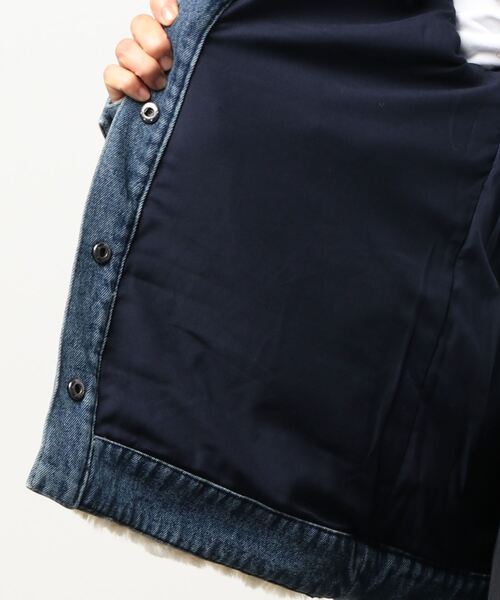 Desigual(デシグアル)の「デニムジャケット INUIT(デニムジャケット・レディース・ブルー・2L/SS/S/M/L)」の6枚目の写真