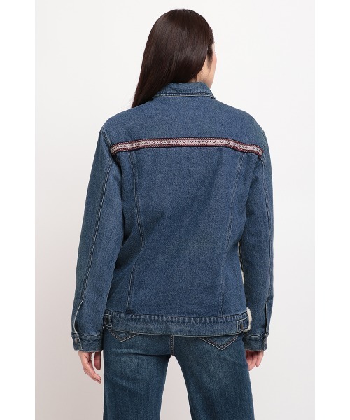 Desigual(デシグアル)の「デニムジャケット INUIT(デニムジャケット・レディース・ブルー・2L/SS/S/M/L)」の12枚目の写真