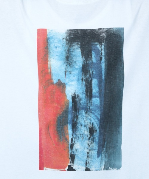 HARE（ハレ）の「グラフィックビッグプリントTEE by TAKESHI SUZUKI(HARE)（Tシャツ/カットソー・メンズ・ブラック/グレー/オフホワイト・SMALL/MEDIUM）」の12枚目の写真