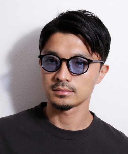 ANCHOR（アンカー）の「ボストン スリムフレーム サングラス（サングラス・メンズ・ブラック×グレー/ブラック×ブルー/ブラック×グリーン/ブラック系その他・FREE）」の11枚目の写真