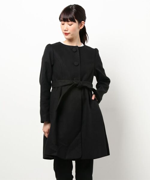 LODISPOTTO（ロディスポット）の「3wayコート（ステンカラーコート・レディース・ブラック/ベージュ・MEDIUM）」の4枚目の写真